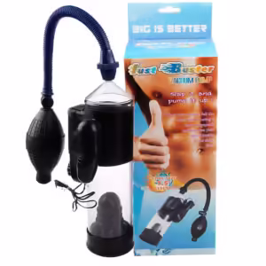 LUST BUSTER BOMBA PENIANA MANUAL COM VIBRADOR MISS COLLECTION
